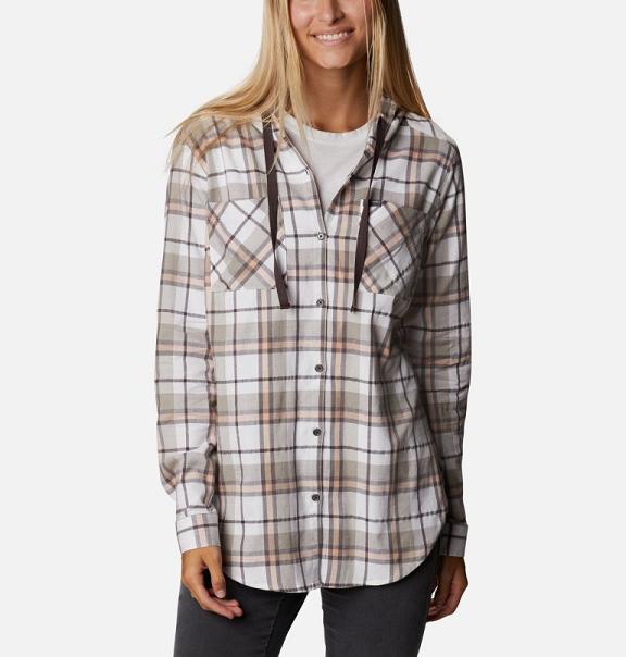 Columbia Anytime Shirts Timber For Women's NZ52901 New Zealand